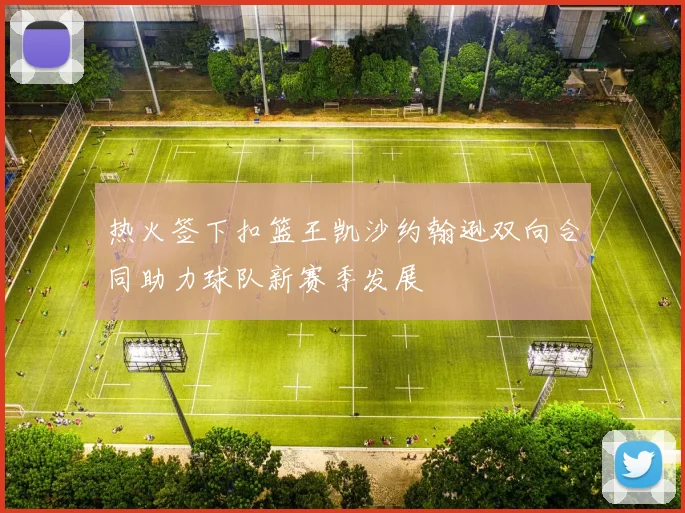 热火签下扣篮王凯沙约翰逊双向合同助力球队新赛季发展
